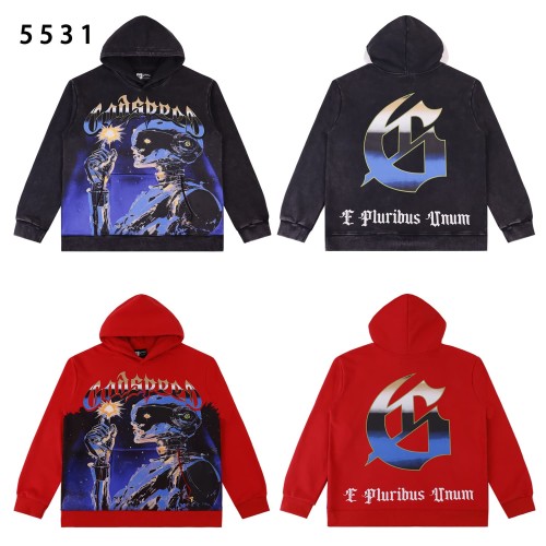 Robot's Flash of Inspiration Printed Washed Version Hoodie 2 colors 28602412