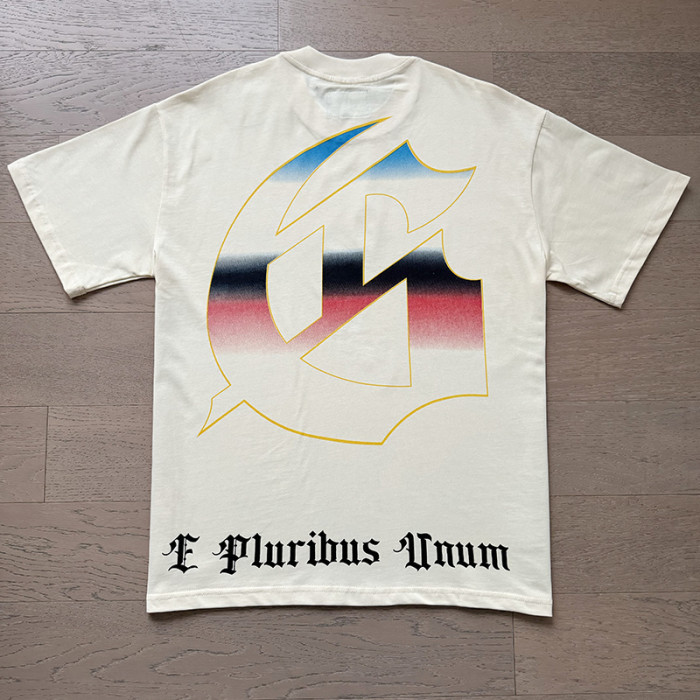 Miami F1 Racing Beige Double-sided Printed Short-sleeved T-shirt 29044616