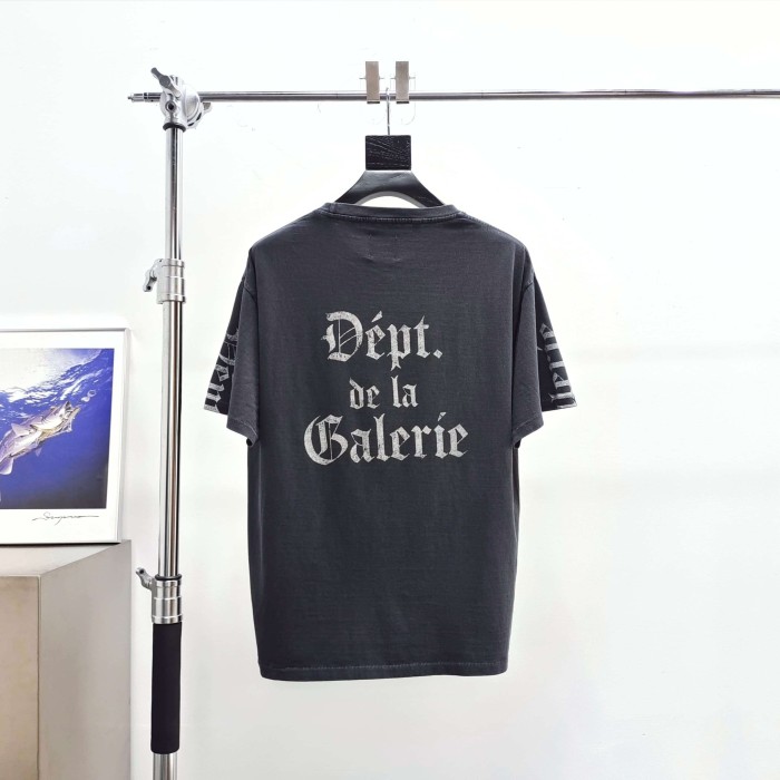 [Big & Tall for weights up to 220 lbs]1:1 quality version Gothic White Letter Print Tee 29045590