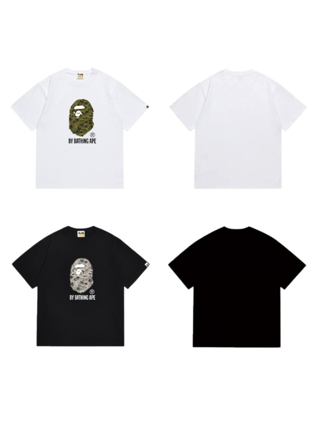 Ape Head Jungle Camo BY BATHING APE Print T-shirt 2 colors 29053810