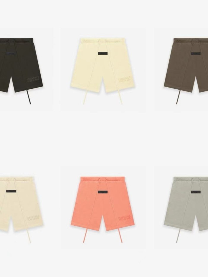 [Big & Tall for weights up to 220 lbs]1:1 quality version Flocked letter logo shorts 6 colors
