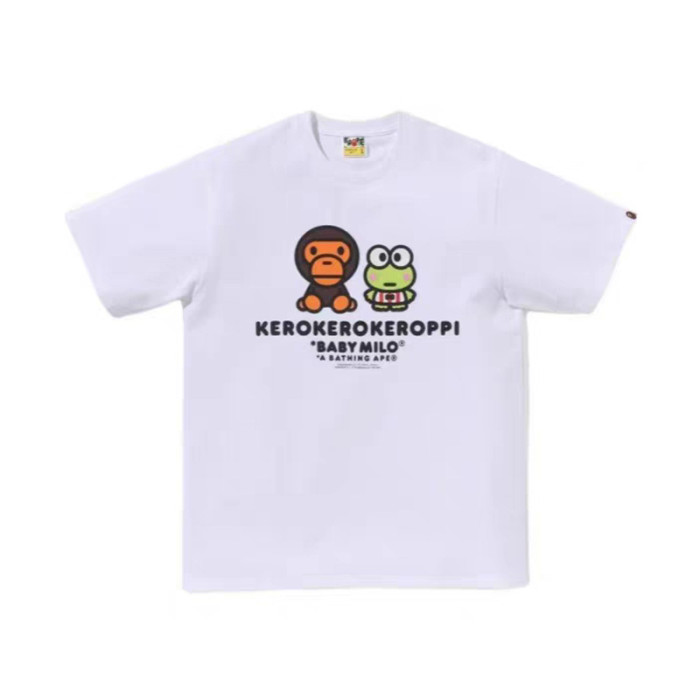 28199410 Hello Kitty & BABY MILO & Tom and Jerry Cartoon Collaboration printed tee 60 colors