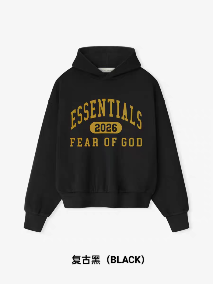 [Big & Tall for weights up to 220 lbs]1:1 quality version 2026 3D Silicone Letter Print Hoodie 28692793