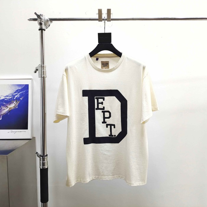 [Big & Tall for weights up to 260 lbs]1:1 quality version Large D Beige Print Tee 28971597