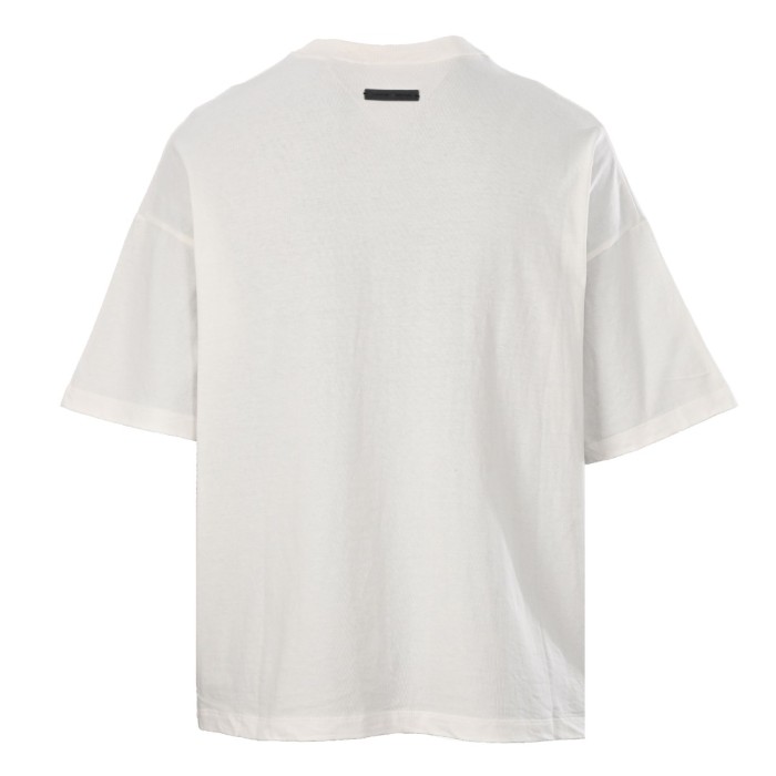 1:1 quality version Double-line bold lettering T-shirt 29053688