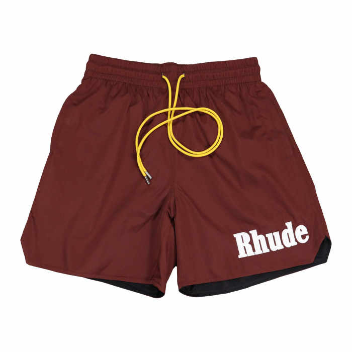 Solid Color Monogrammed Embroidered Sport Beach Shorts 4 colors