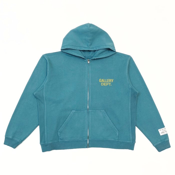 [Big & Tall for weights up to 260 lbs]1:1 quality version Front and Back Letter Logo Zipper Hoodie 2 colors 28675259