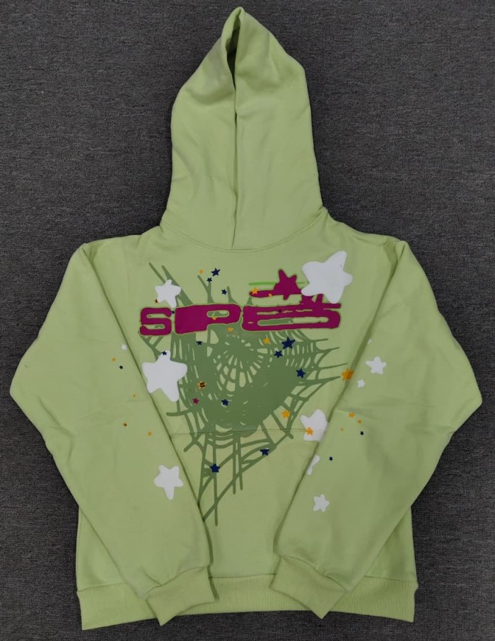 Spider Web Logo Foam Print Hoodie 84 colors 29079913