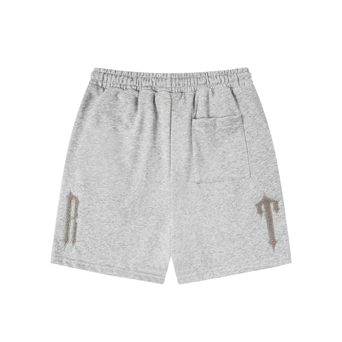 Letter Towel Embroidery Logo Loose Casual Drawstring Shorts 2 colors 29077463