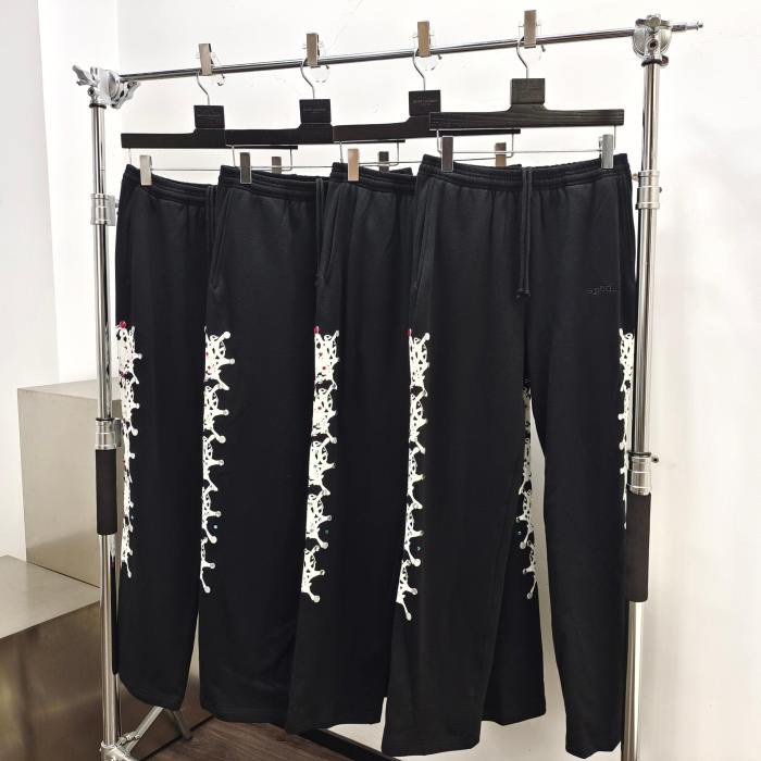 [Big & Tall for weights up to 220 lbs]1:1 quality version 27878303 Embroidered Letters tone Hoodie & Pants Set