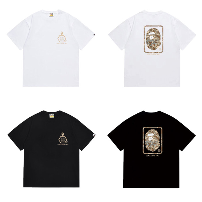Desert Camo Ape Head Double-Sided Print T-Shirt 2 colors 29051324