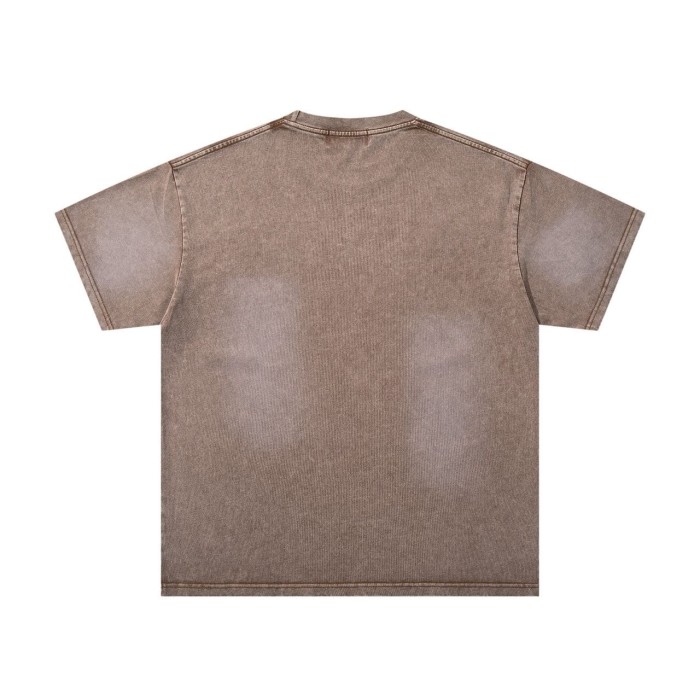 Desert Horse Riding Cupid Rhinestone Print Washed Tee 29060736