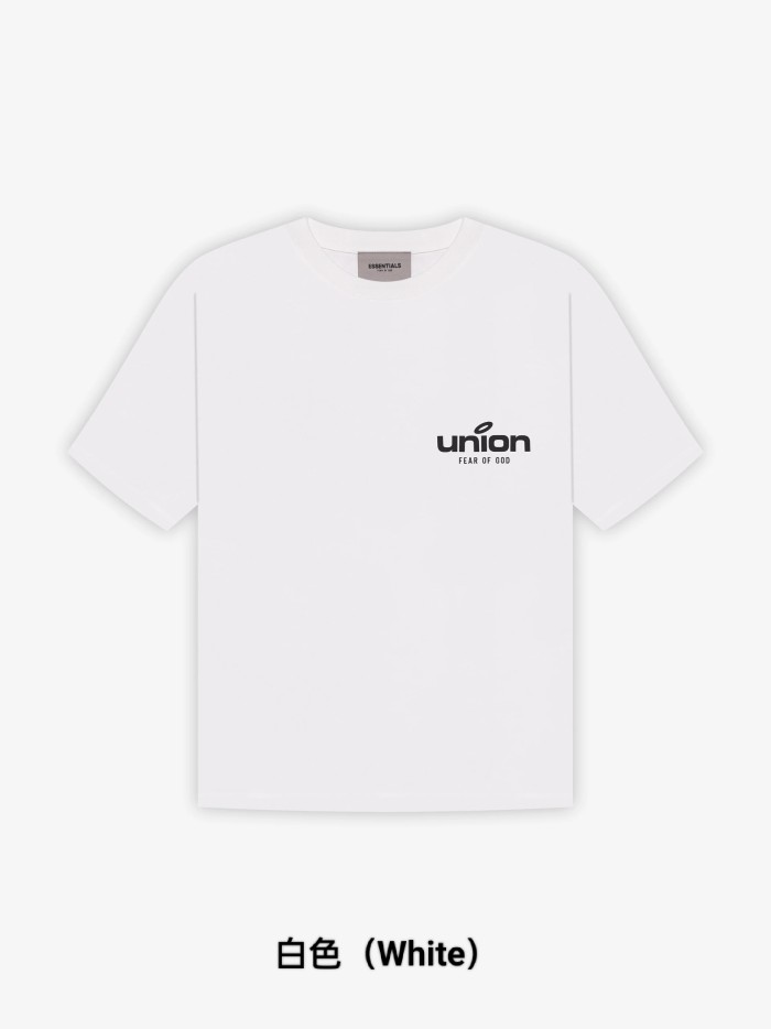 [Big & Tall for weights up to 220 lbs]1:1 quality version 27983630 Co-branded Silicone Letter Tee & Shorts Set 3 colors