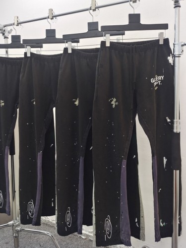 [Big & Tall for weights up to 260 lbs] 1:1 quality version Graffiti ink splattered patchwork micro pants