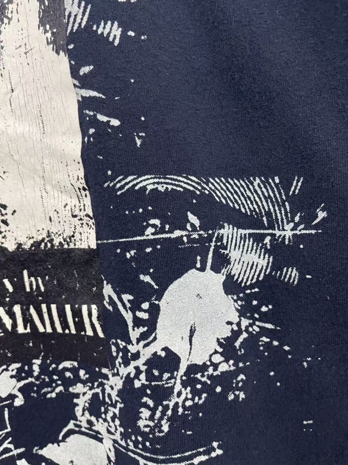 Chest Portrait Print Washed Version Tee 28756304