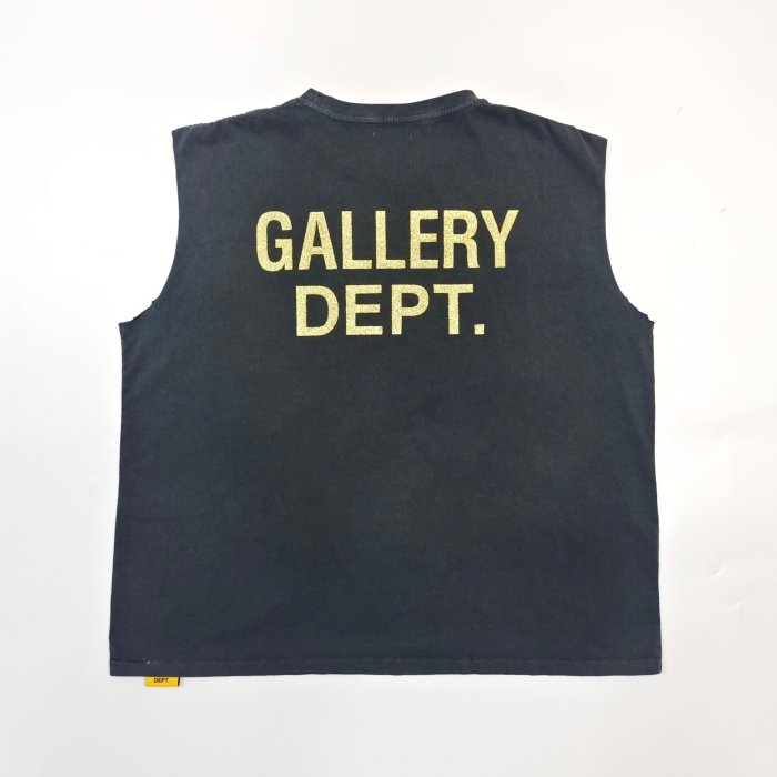 [Big & Tall for weights up to 260 lbs]1:1 quality version 28195352 Miami Letter Print Washed Version Vest