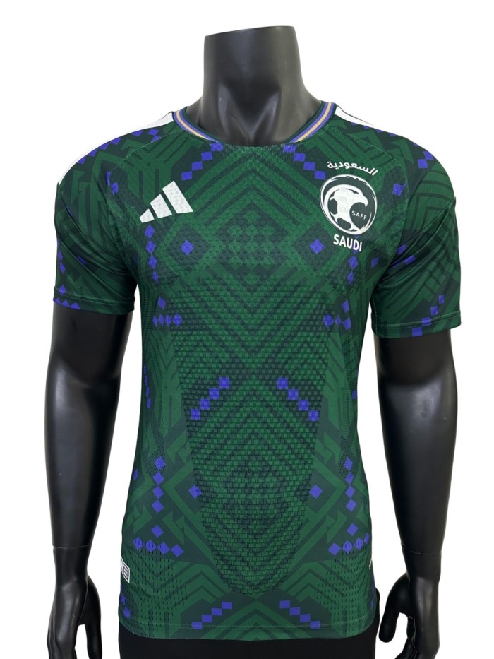 2026/2027 Green Geometry Saudi Arabia Home Jersey 2 Kind 28898447
