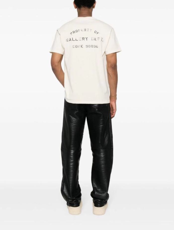 [Big & Tall for weights up to 260 lbs]1:1 quality version Pocket Letter Logo Print Tee