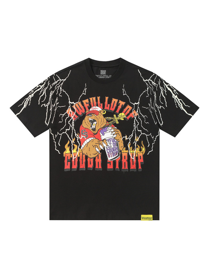 Animal Lightning Print Tee 28702261
