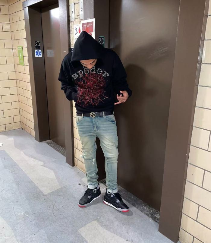 1:1 quality version 27858000 Rhinestone Hoodie