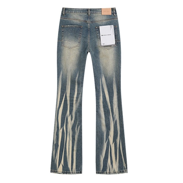 1:1 quality version Long Wavy Vintage Micro Flare Jeans 28884591