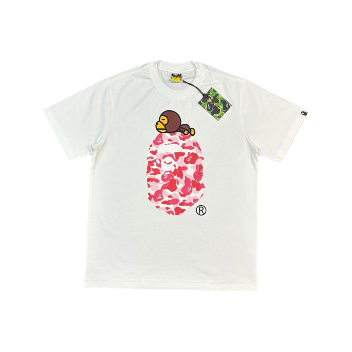 1:1 quality version 28205446 3-color Camouflage ape Print Tee 6 colors