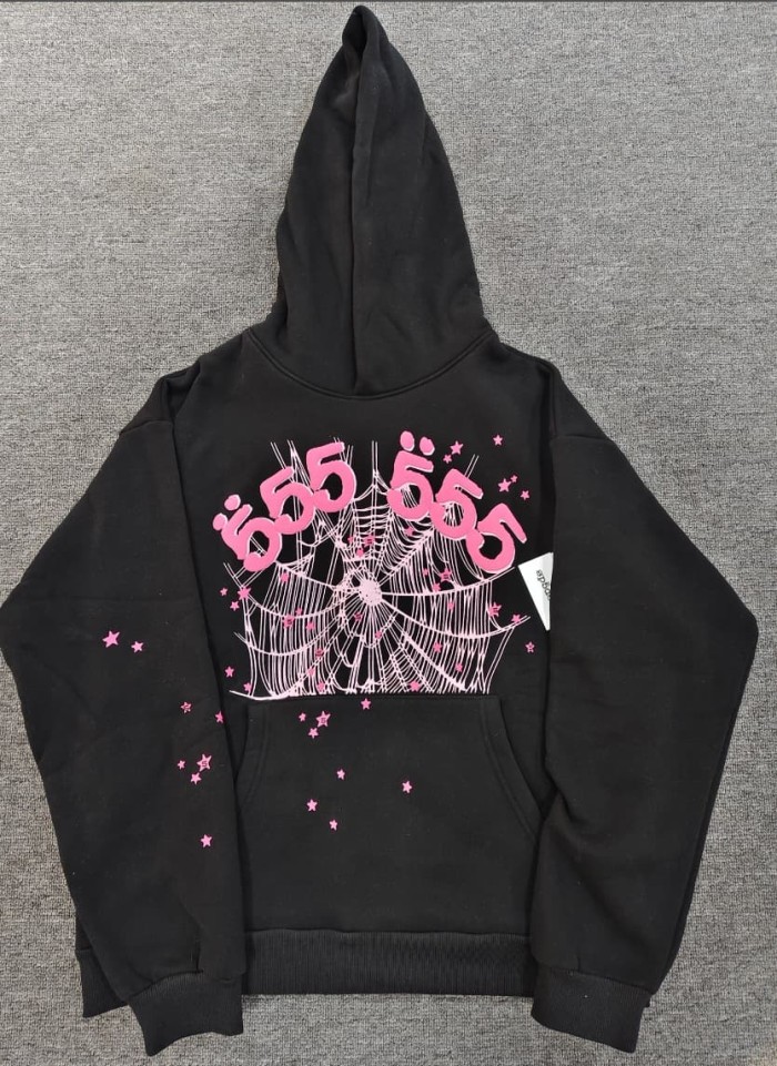 Spider Web Logo Foam Print Hoodie 84 colors 29079913