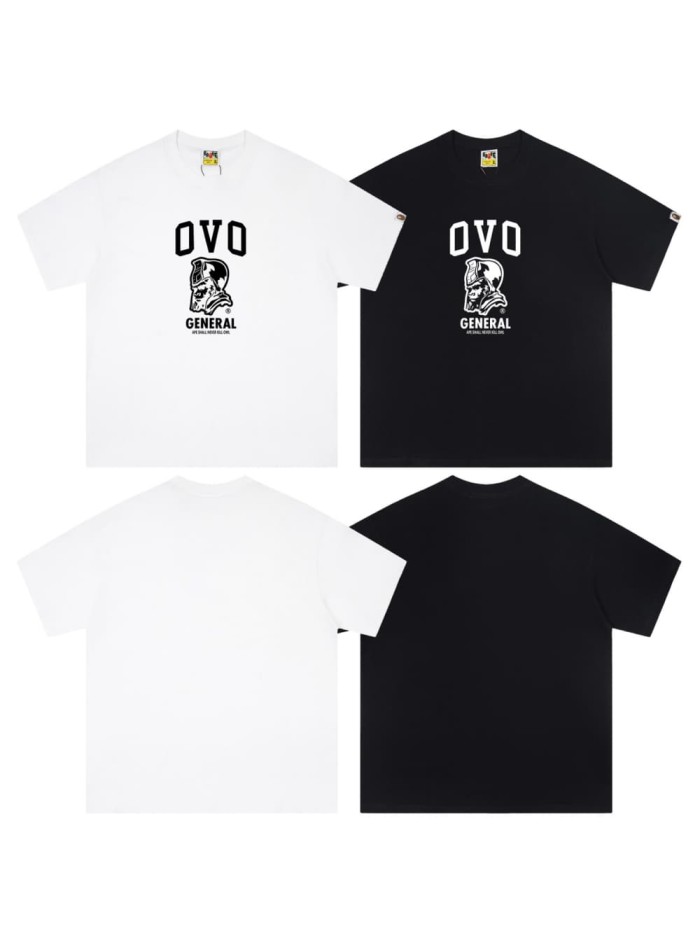 OVO Skull General Ape Print Short-sleeve T-shirt 2 colors 29052487