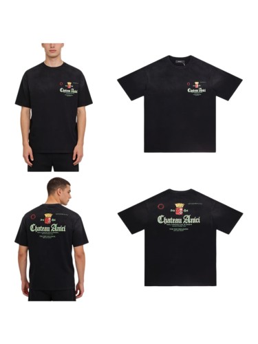 Chateau Dark Crown Print Washed Tee 29052414