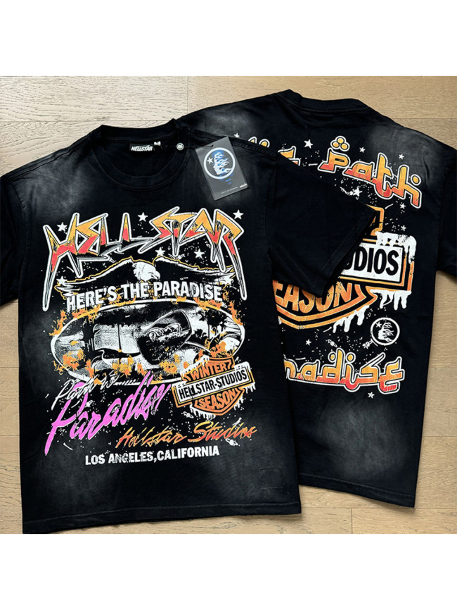 Storm Eagle Wings Letter Print Tee