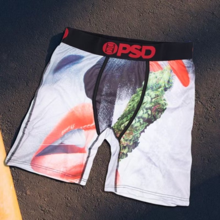 Men's Multi-Pattern Cartoon Graphic Long Boxer Shorts Underwear 16 colors 29108016