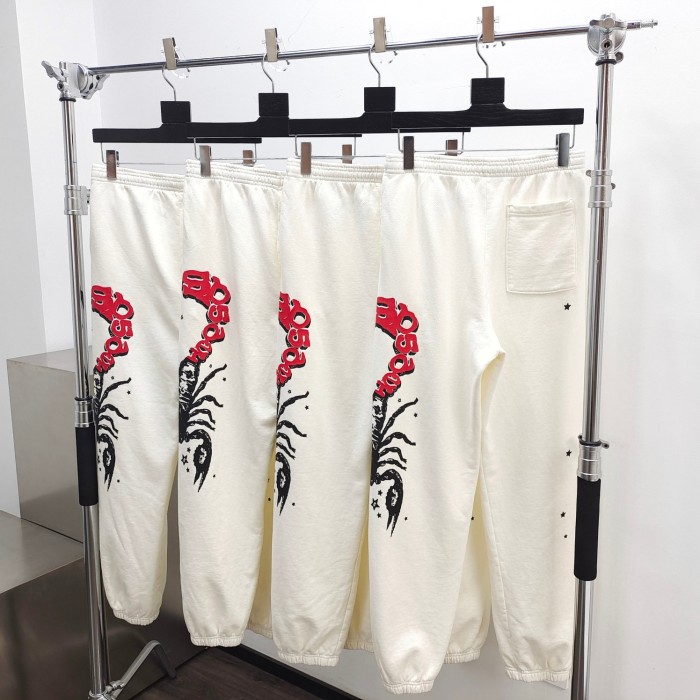 1:1 quality version Black Scorpion Red Letter Print Hoodie & Pants Set