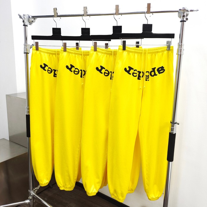 1:1 quality version yellow Legacy Hoodie & Pants Set