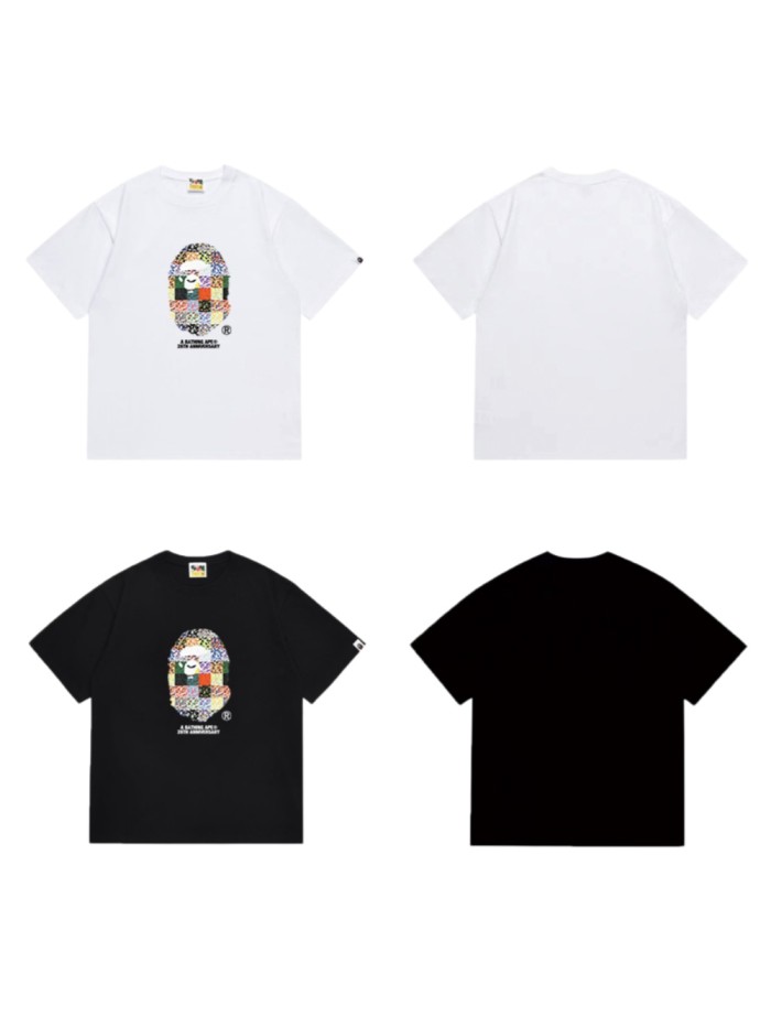 Ape Head Multi-Color Camo Print 28th Anniversary T-shirt 2 colors 29060600