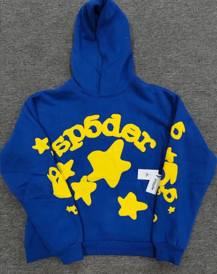 Spider Web Logo Foam Print Hoodie 84 colors 29079913