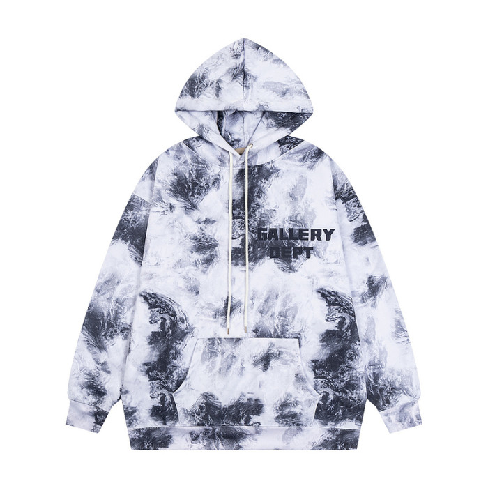 Ink Style Tie-Dye Hoodie & Pants Set