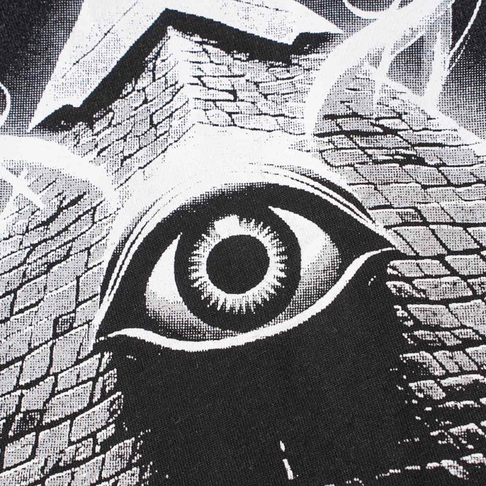 All-Seeing Eye Pyramid Print Washed Tee 29098143