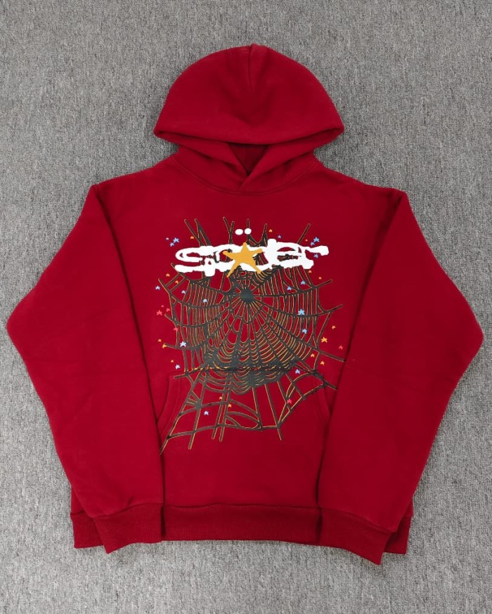 Spider Web Logo Foam Print Hoodie 84 colors 29079913