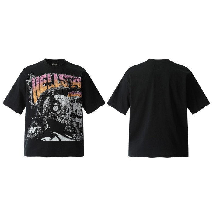 Purgatory Comic Skull Print Washed Tee 29090188