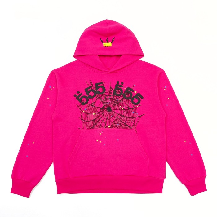 [Big & Tall for weights up to 220 lbs]1:1 quality version Black 555 Printed Hoodie & Pants Set 28777392