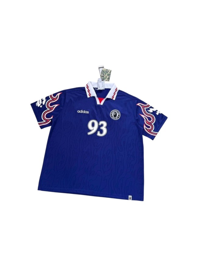 1:1 quality version Co-branded Badge Embroidery Flame Subtle Pattern Jersey 29052481