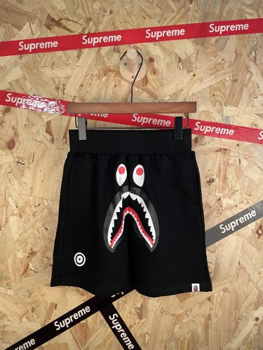 1:1 quality version Solid Black Shark 3D Print Heavyweight Casual Shorts 29060660