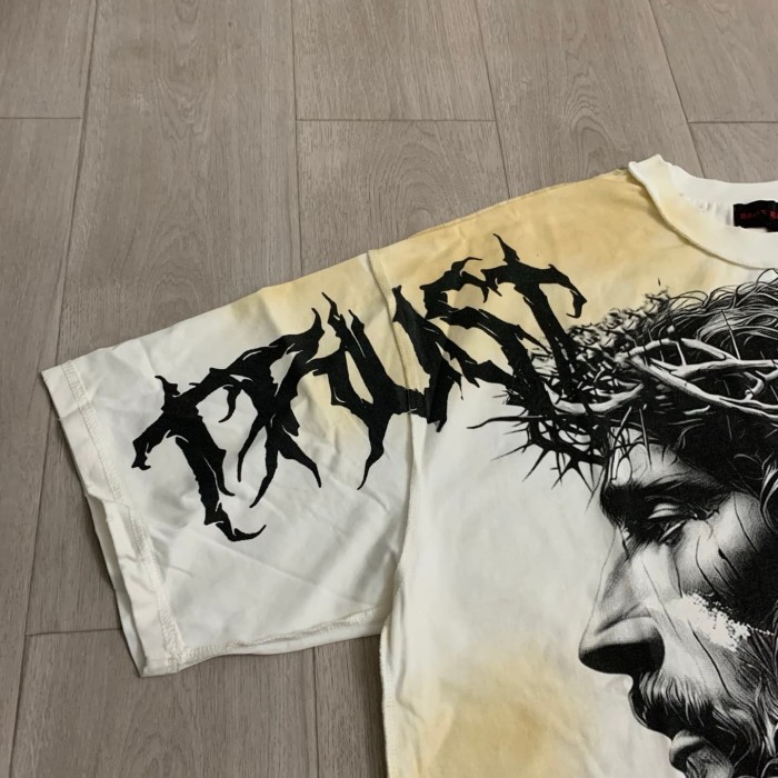 Jesus Profile Print Washed Tee 29069402
