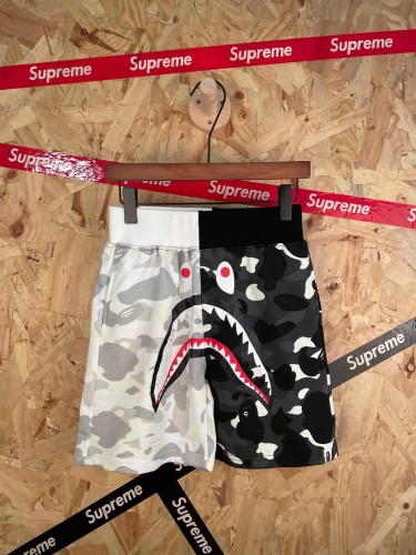 1:1 quality version Black&White Full Print Luminous Shark Heavyweight Shorts 29060707
