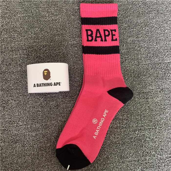 Summer High Street Sweat Wicking Cartoon Socks