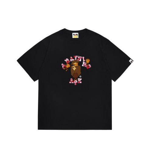 Ape Head Baby Milo Family  A BATHING APE  Print T-shirt 6 colors 29053697