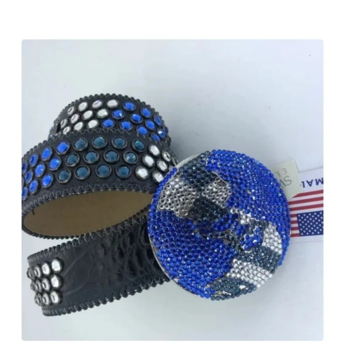 [buy more save more]1:1 quality version 28233328 rhinestone Belt 9 colors