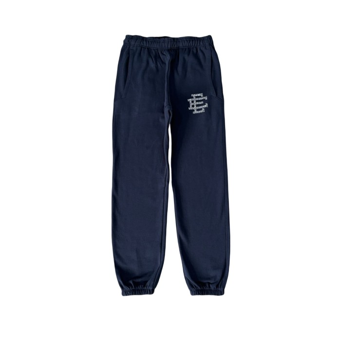 1:1 quality version 27977221 Diamond-studded Logo Hoodie & Pants Set