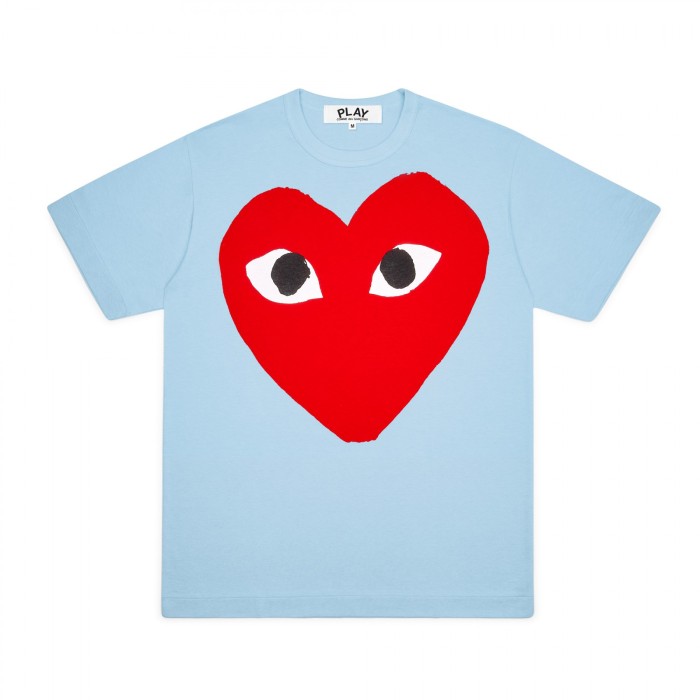 Polka dot heart print Tee 6 colors 28761224