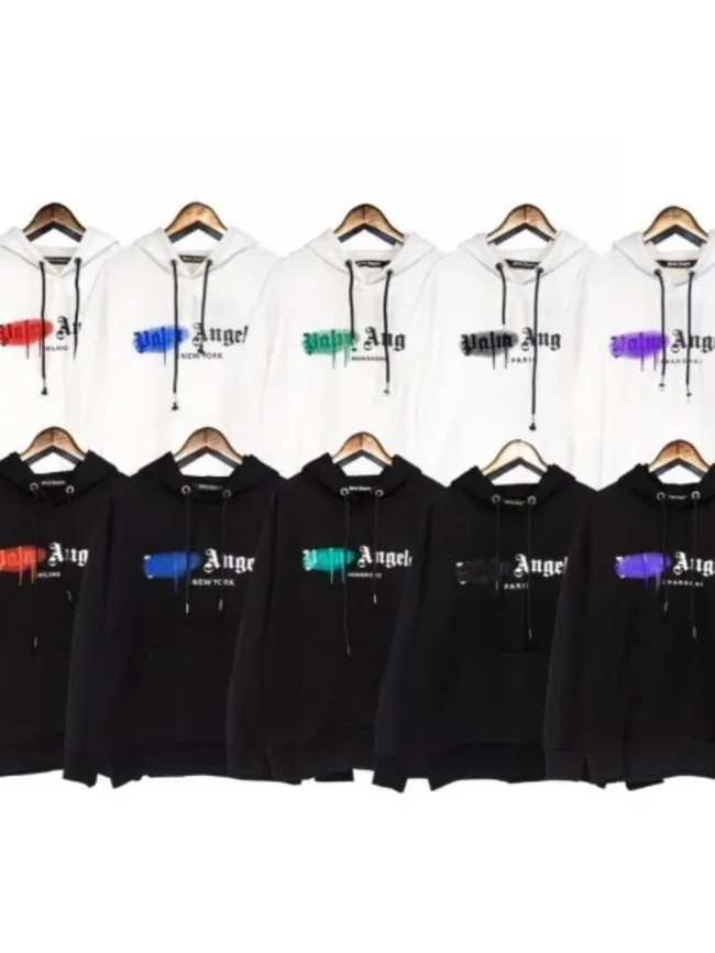 [buy more save more] Palm Angels Variety Of Color Graffiti Hoodie